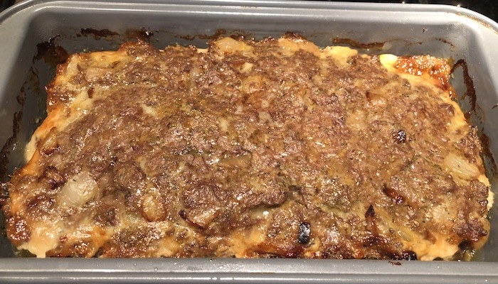 Keto meat loaf