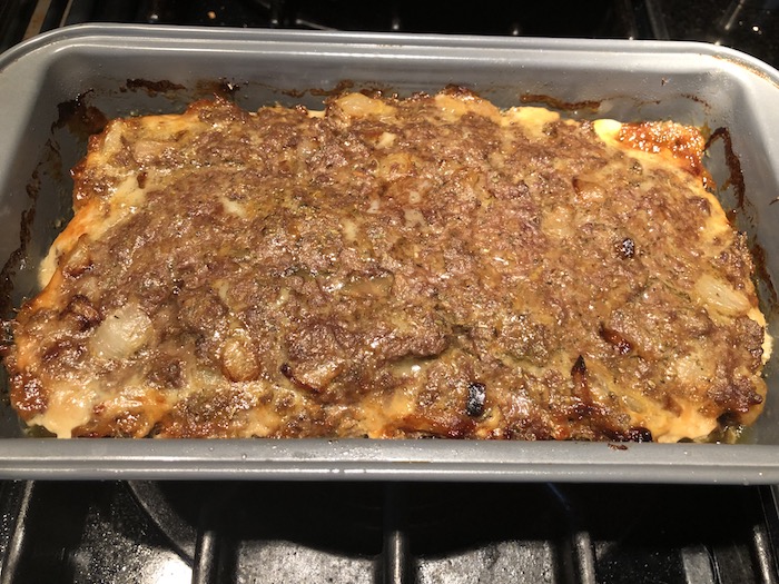 Keto meat loaf