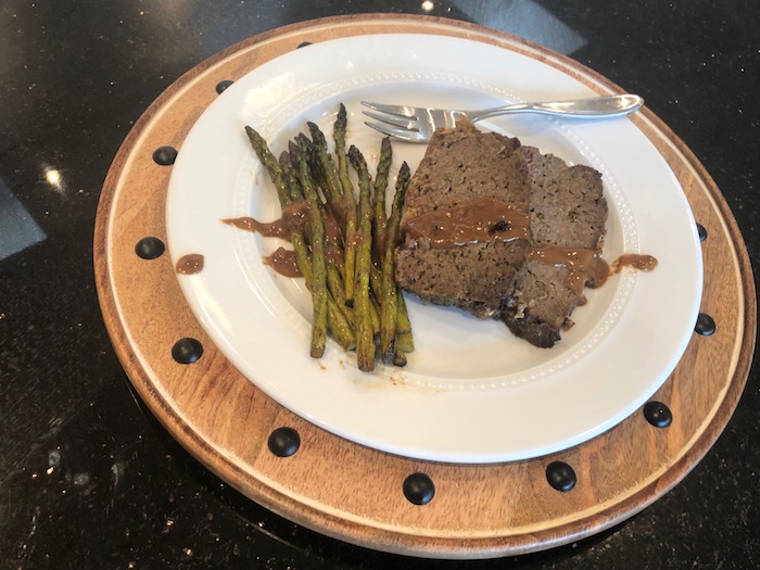 Keto meat loaf